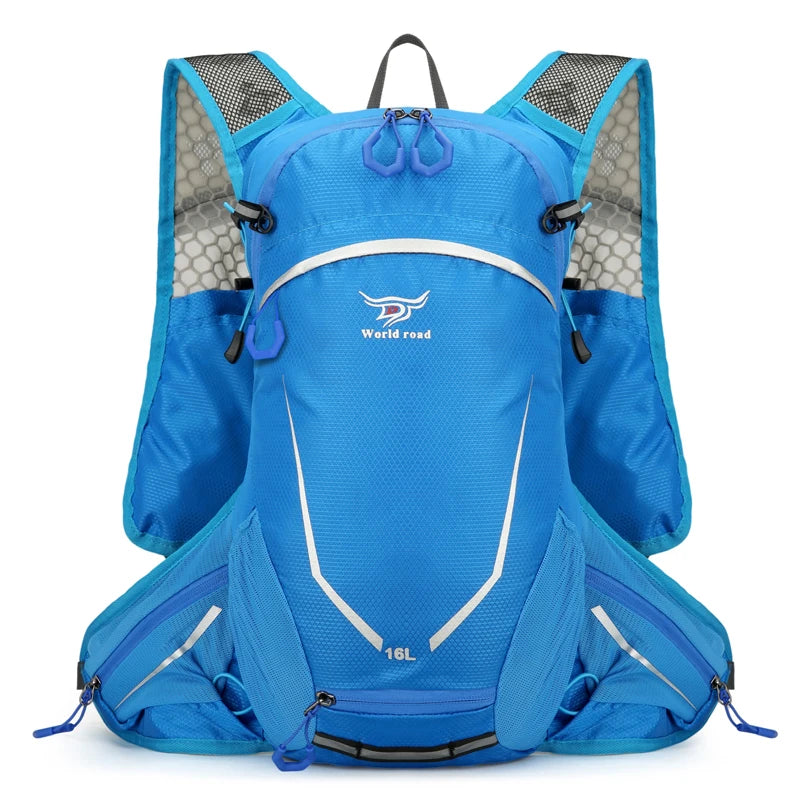 Mountaineering backpack 16 liters men's and women's outdoor sports bag waterproof camping hiking rain