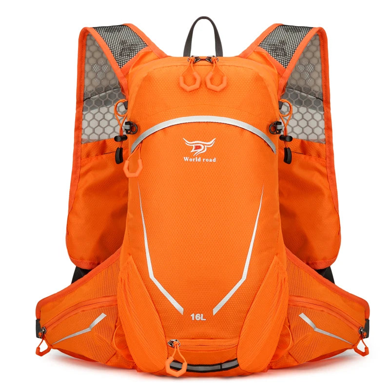 Mountaineering backpack 16 liters men's and women's outdoor sports bag waterproof camping hiking rain