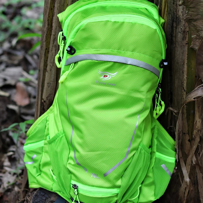 Mountaineering backpack 16 liters men's and women's outdoor sports bag waterproof camping hiking rain