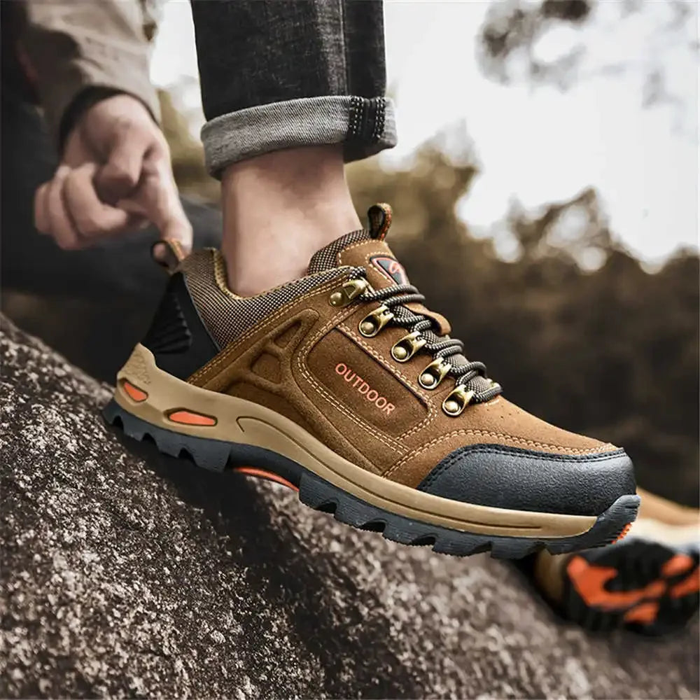 Non-slip Lace Up Hiking Tennis For Men Trainer For Men Mountain Shoes Sneakers Sport Fashion-man New Style Athletics
