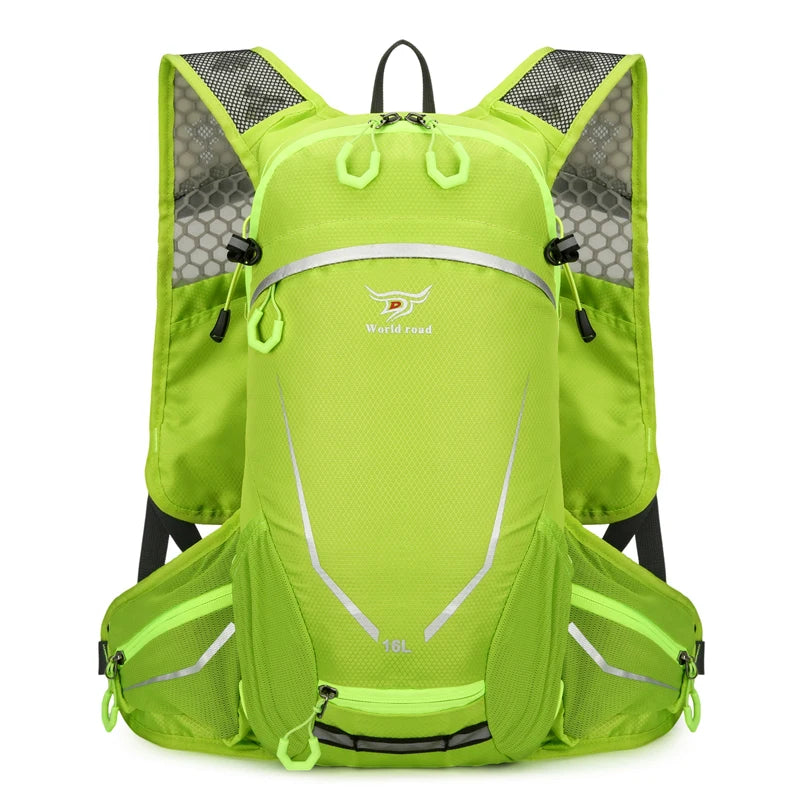 Mountaineering backpack 16 liters men's and women's outdoor sports bag waterproof camping hiking rain