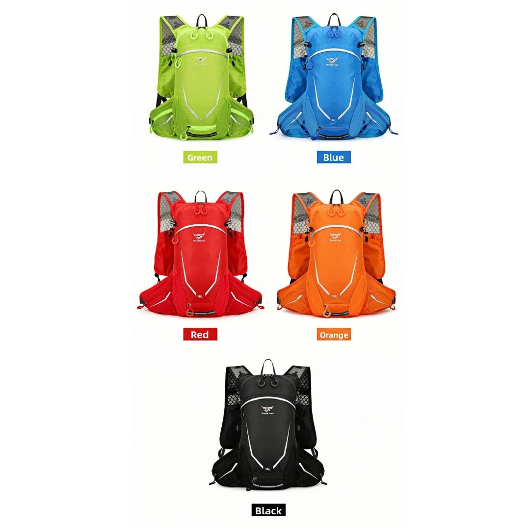 Mountaineering backpack 16 liters men's and women's outdoor sports bag waterproof camping hiking rain
