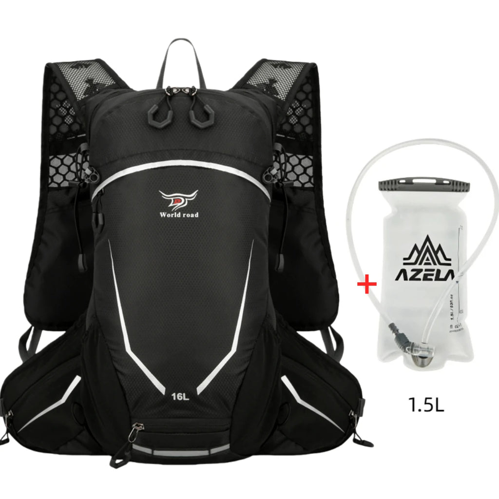 Mountaineering backpack 16 liters men's and women's outdoor sports bag waterproof camping hiking rain