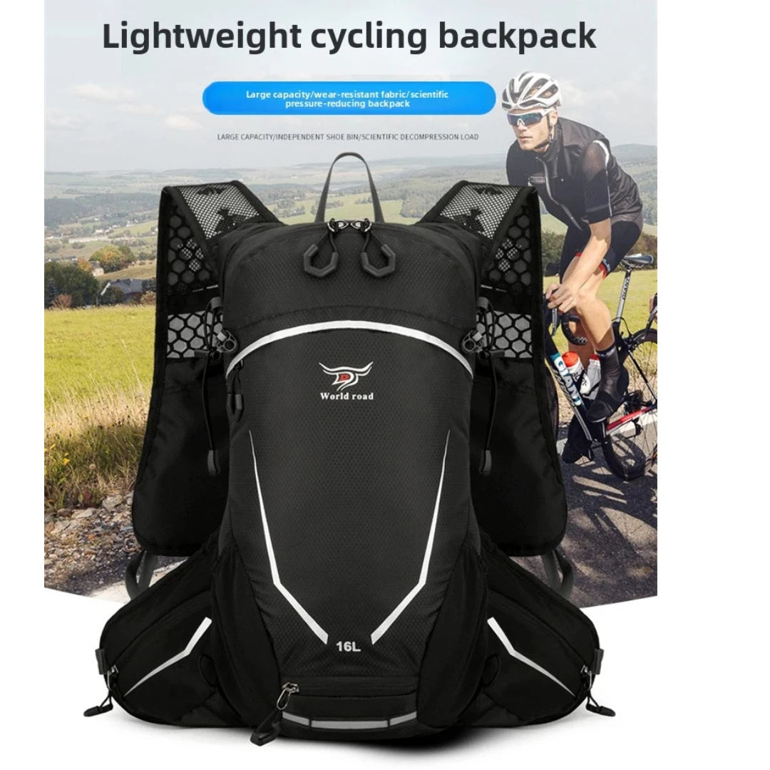 Mountaineering backpack 16 liters men's and women's outdoor sports bag waterproof camping hiking rain